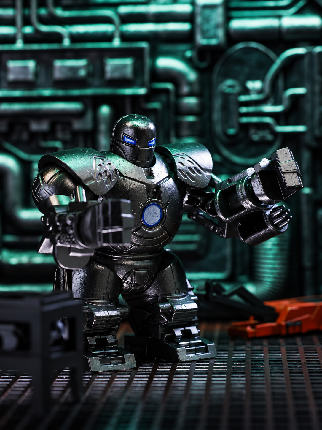 Iron Monger Minifigure | Heavy Armor Building Block Figure