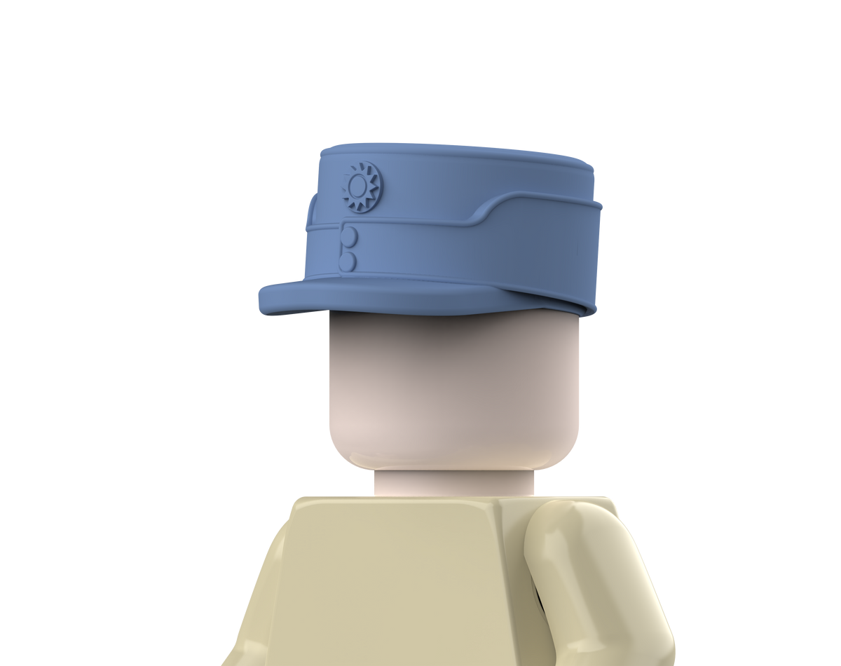 Chinese Army Field Cap A | Minifigure Accessory