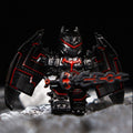 Batman Hellbat Minifigure – Black & Red Armor with Wings