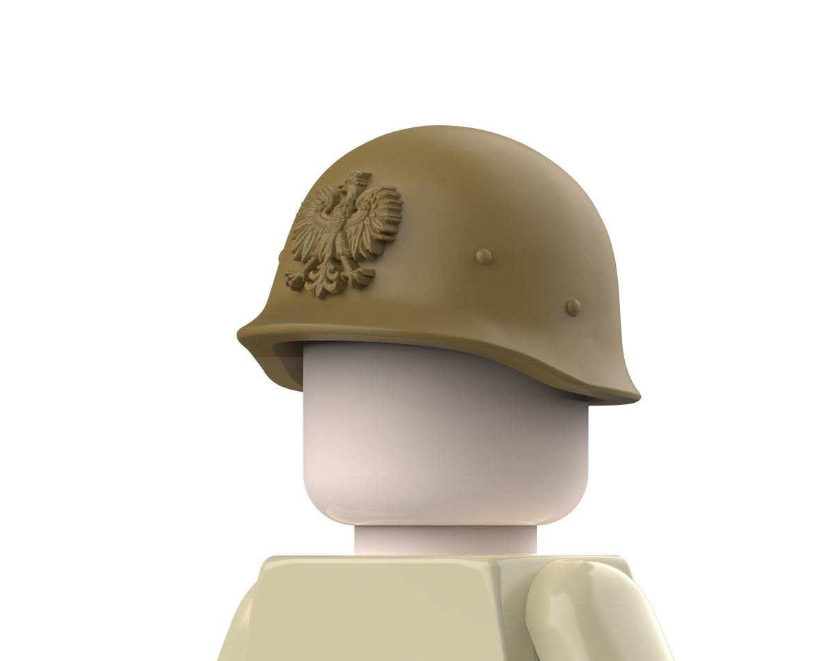 Polish Wz.31 Helmet | Custom Minifigure Accessory